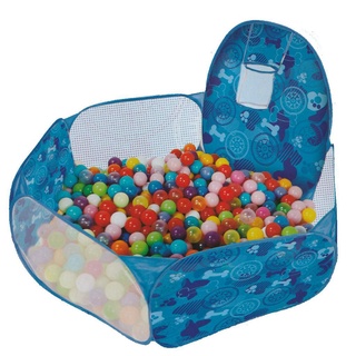 Piscina De Bolinha Para Bebê E Criança AZUL Meninos Doguinho