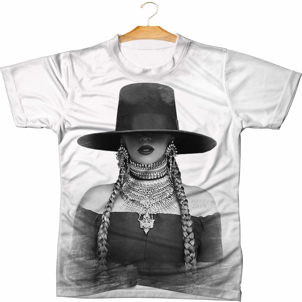 Camisetas Masculina Beyonce Cantora Pop - 07 | Shopee Brasil