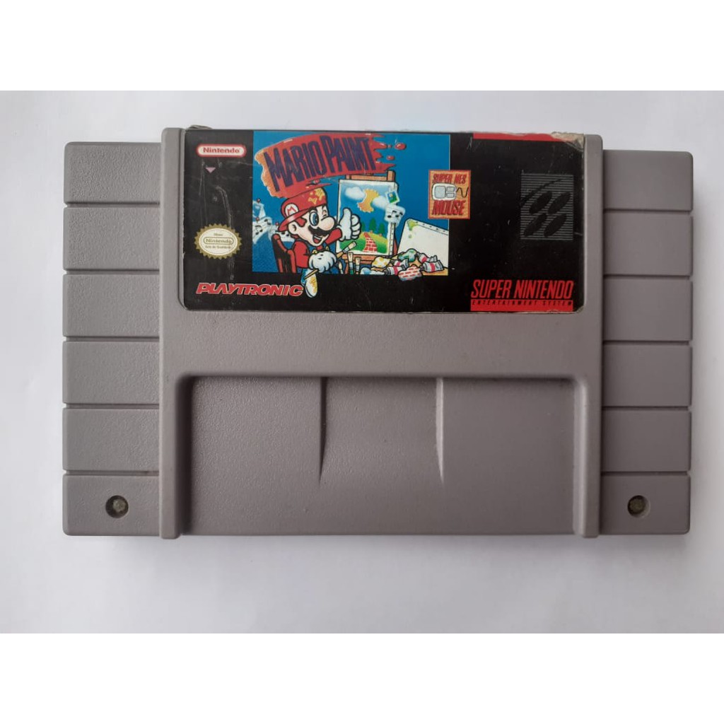 Jogo Mario Paint Original Super Nintendo | Shopee Brasil