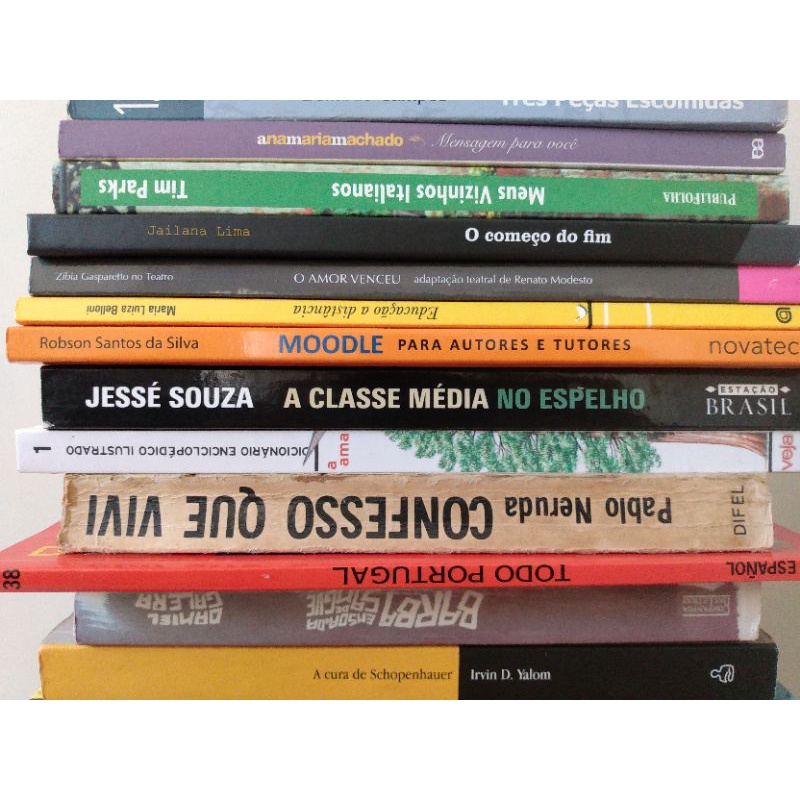 Desapego de livros variados