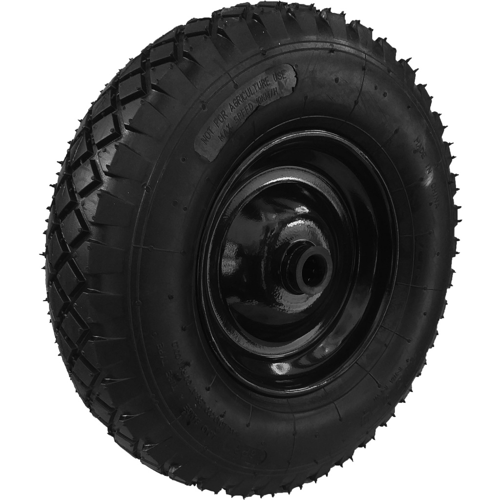 Roda Pneumatica 400x8 Rolamento de Rolete 1" CP400X8PR