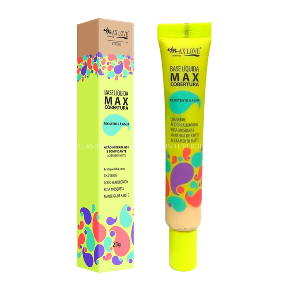Base Líquida Max Cobertura Max Love | Shopee Brasil