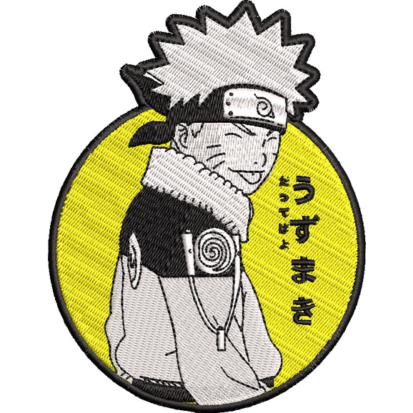 Kakashi Hatake, Naruto- Patch Bordado Termocolante