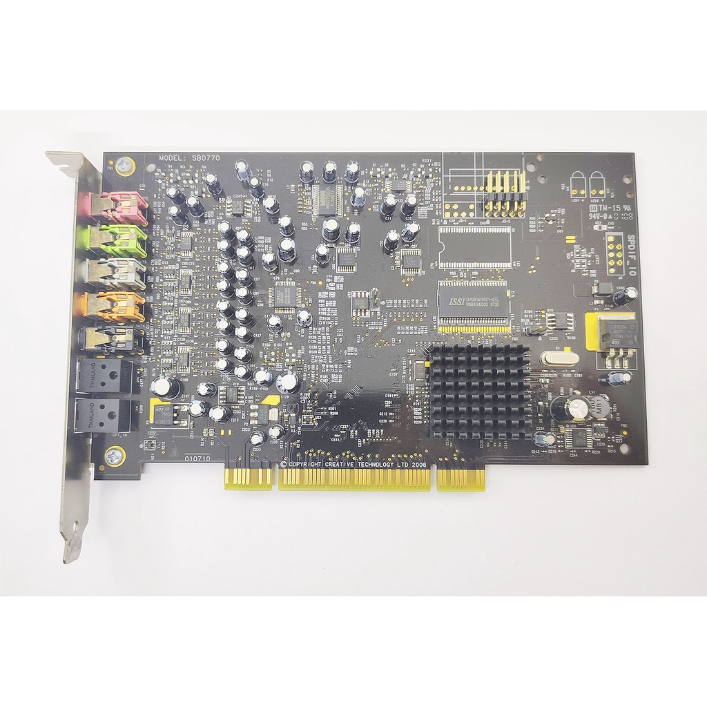 Placa De Som Creative Sound Blaster X-fi Xtreme Gamer PCI SB0770 saída ...