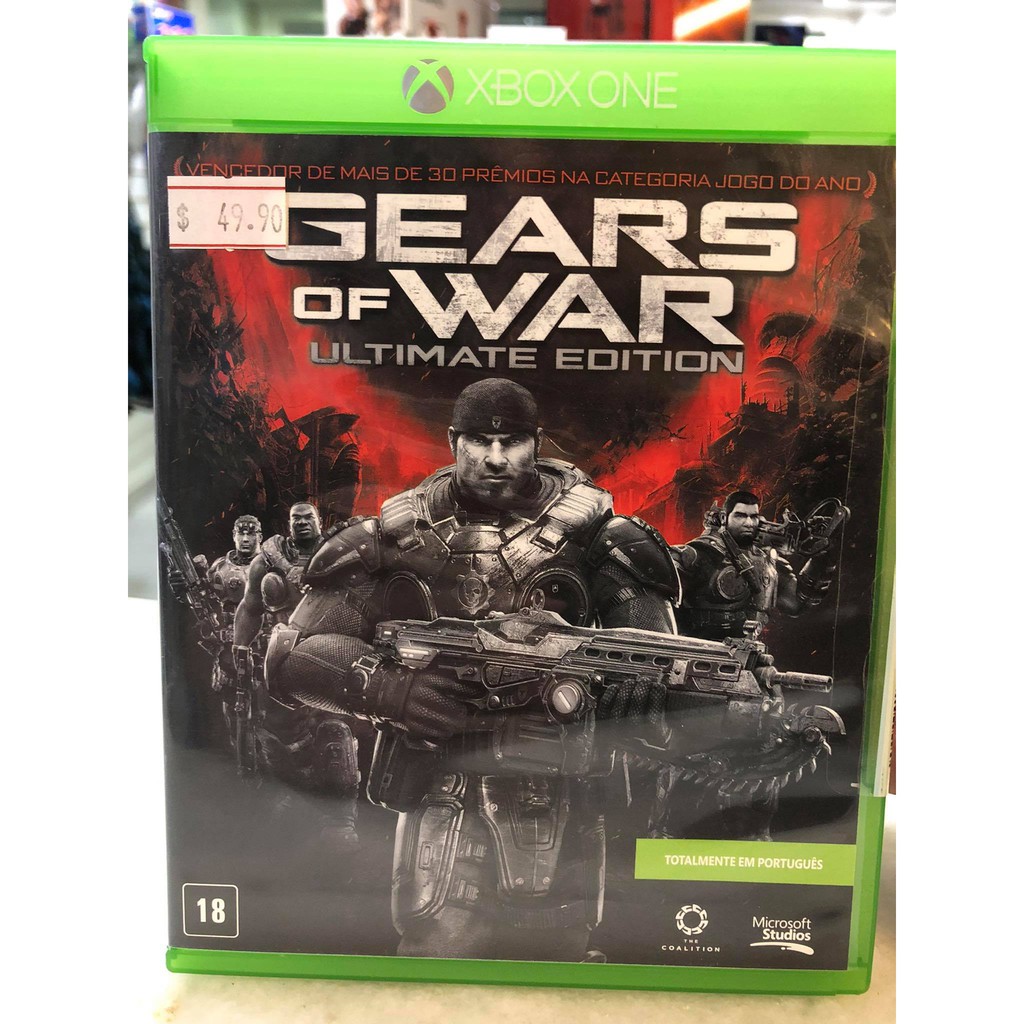 Gears Of War 4 Xbox One #1 (Jogo Mídia Física) (Com Detalhe