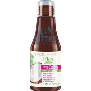 Óleo de Coco Facinatus Cosméticos Umectação Capilar Profissional Anti-Frizz