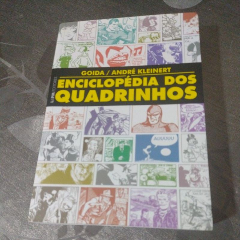 Livro Enciclopédia dos Quadrinhos - Goida/André Kleinert | Shopee Brasil