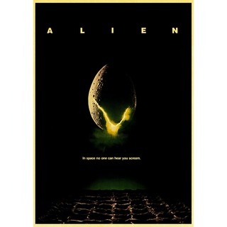 Cartaz de alienígena, cartaz de filme kraft para decoração de casa, pôster  de parede do núcleo de desenho, decoração de quarto, /806 - AliExpress