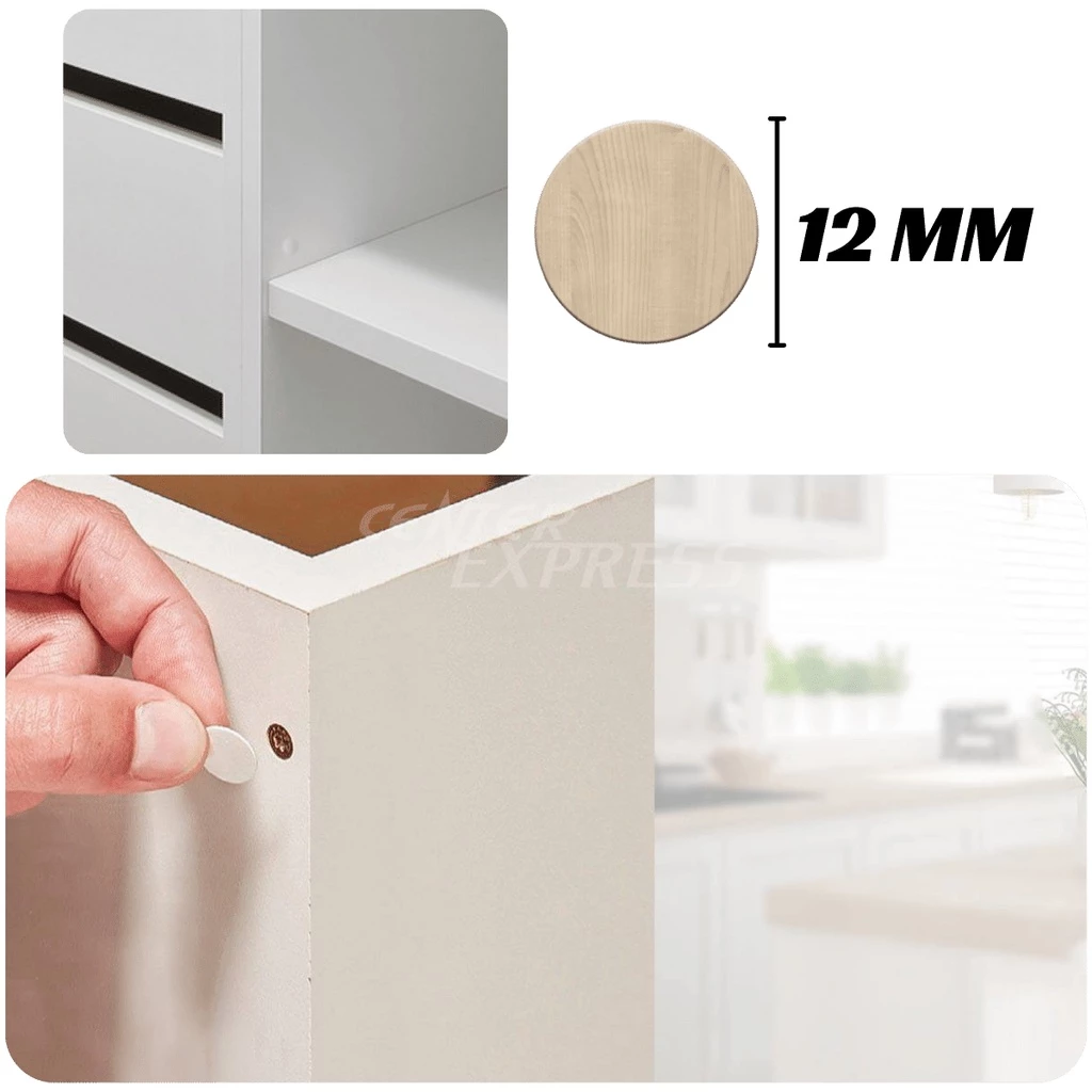 Tapa Furo Parafuso Marcenaria