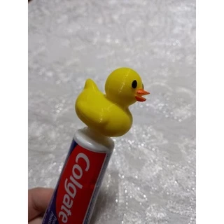 Tampa para creme dental Patinho amarelo (PRODUZIDO EM 3D).