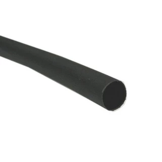 Espaguete Tubo Termo Retrátil Isolamento Preto 6 mm 1 Metro
