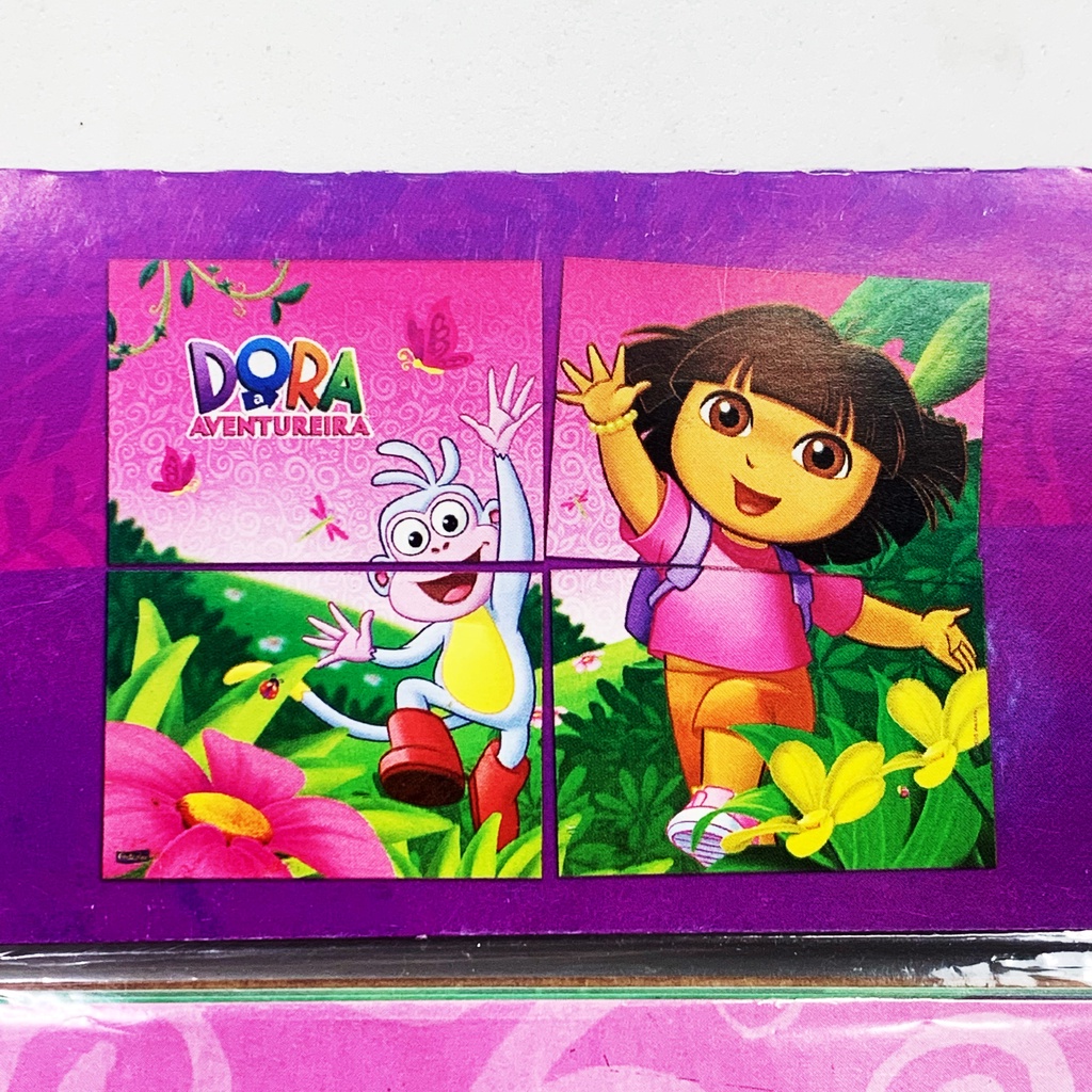 Painel Decorativo Quatro Lâminas Para Festas Tema Dora Aventureira | Shopee  Brasil