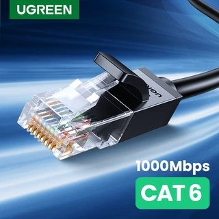 UGREEN CAT 6 Cat6 Cabo Ethernet Liso Lan UTP RJ45 De Rede