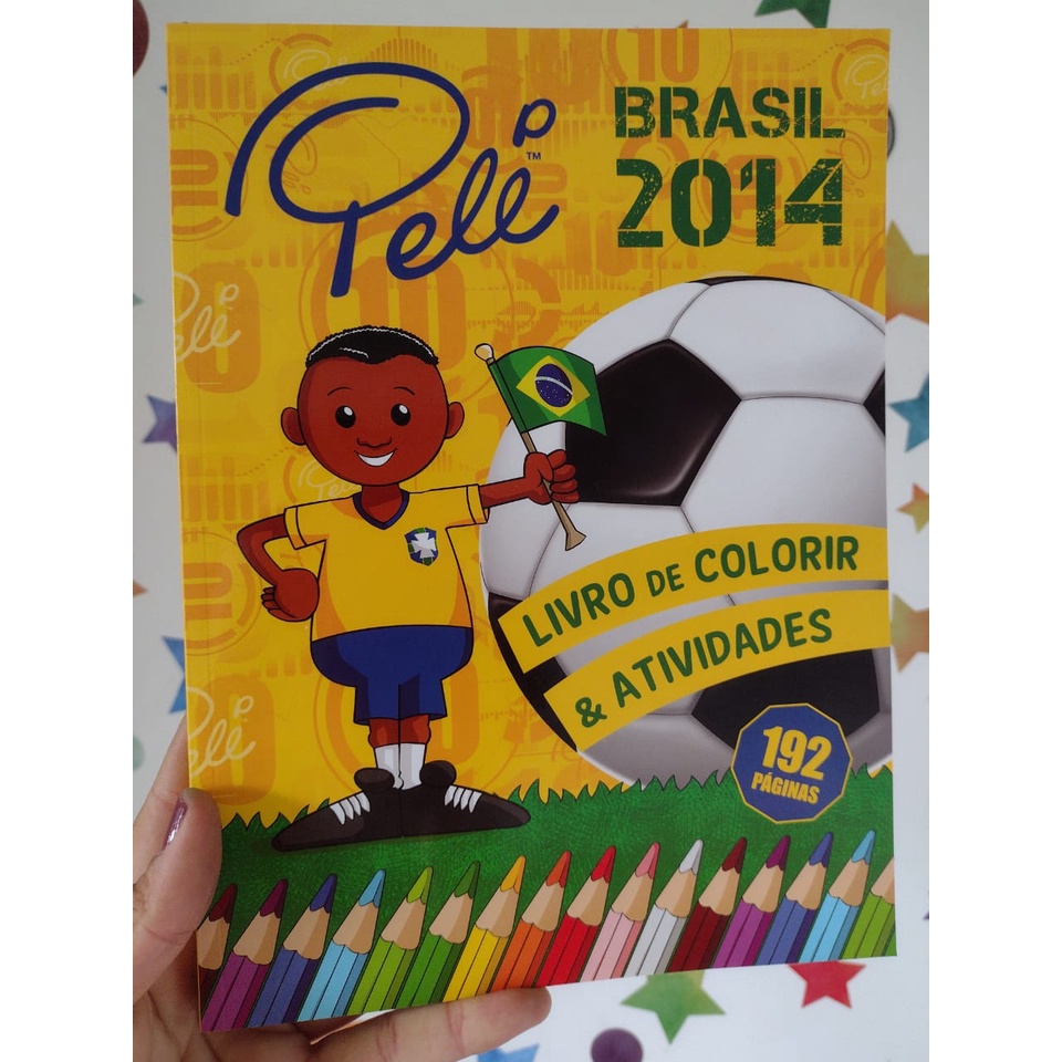 Livro para Colorir Futebol Meu livrinho - Extra Festas
