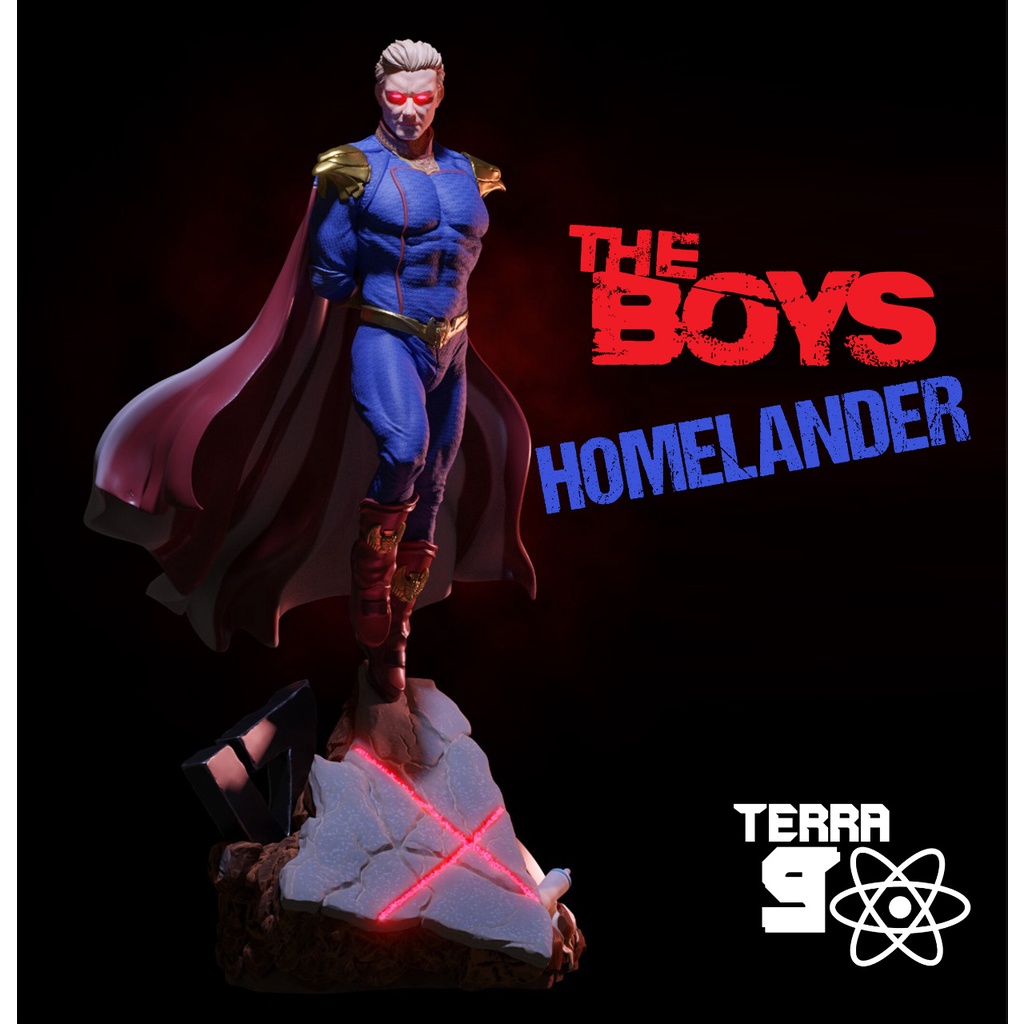 Action Figure homelander - coleção The Boys - Action Figure impressão ...