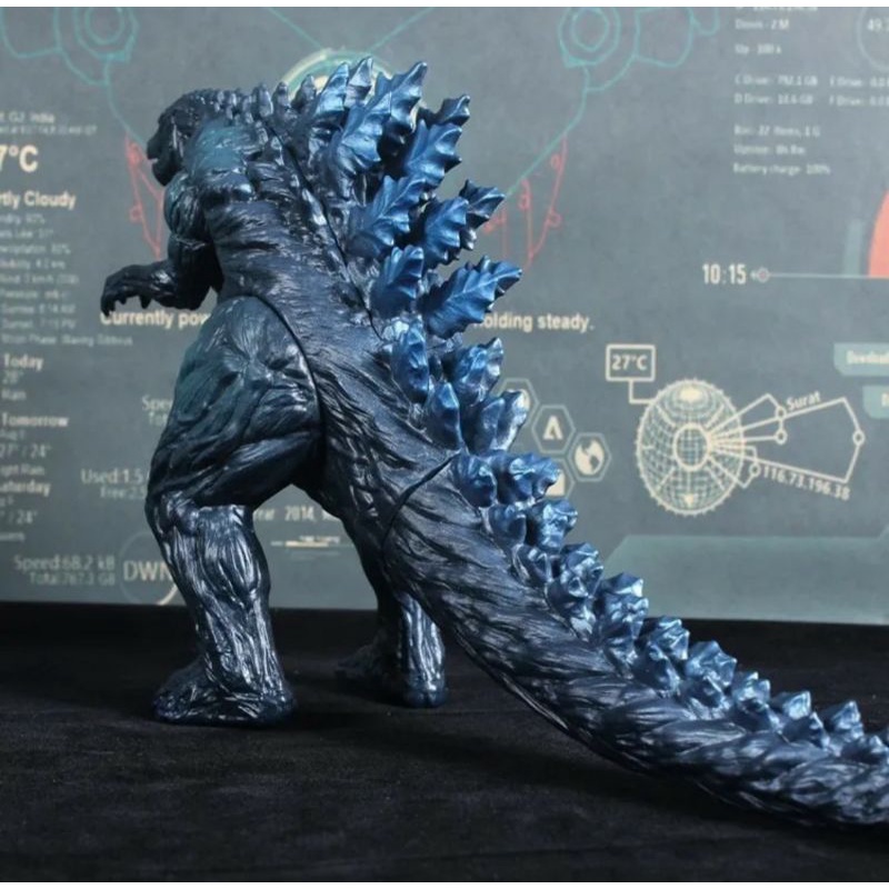 NOVO) Boneco articulável Godzilla 16x30cm figure - Hobbies e