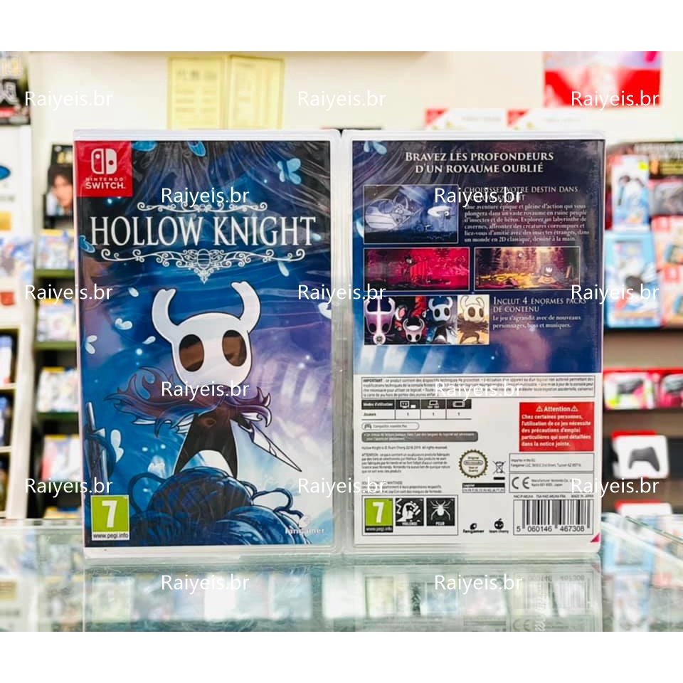 Jogo Hollow Knight Nintendo Switch Midia Fisica
