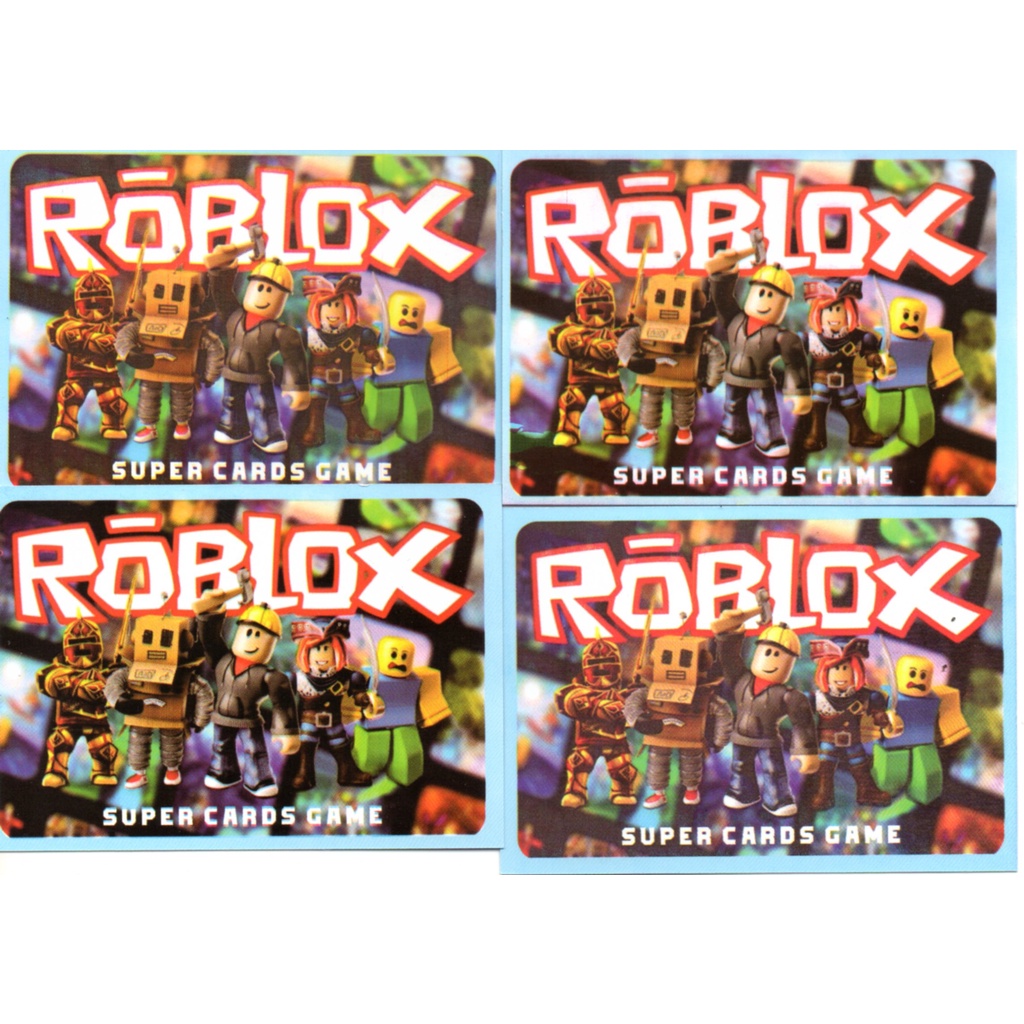 1200 Cards Roblox = 300 Pacotes Fechados