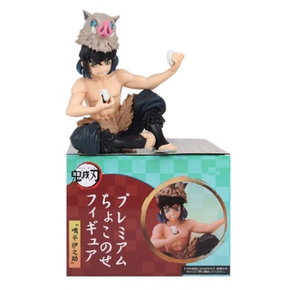 Demon Slayer Figure set chokonose Tanjiro Inosuke Zenitsu sega Eating rice  balls