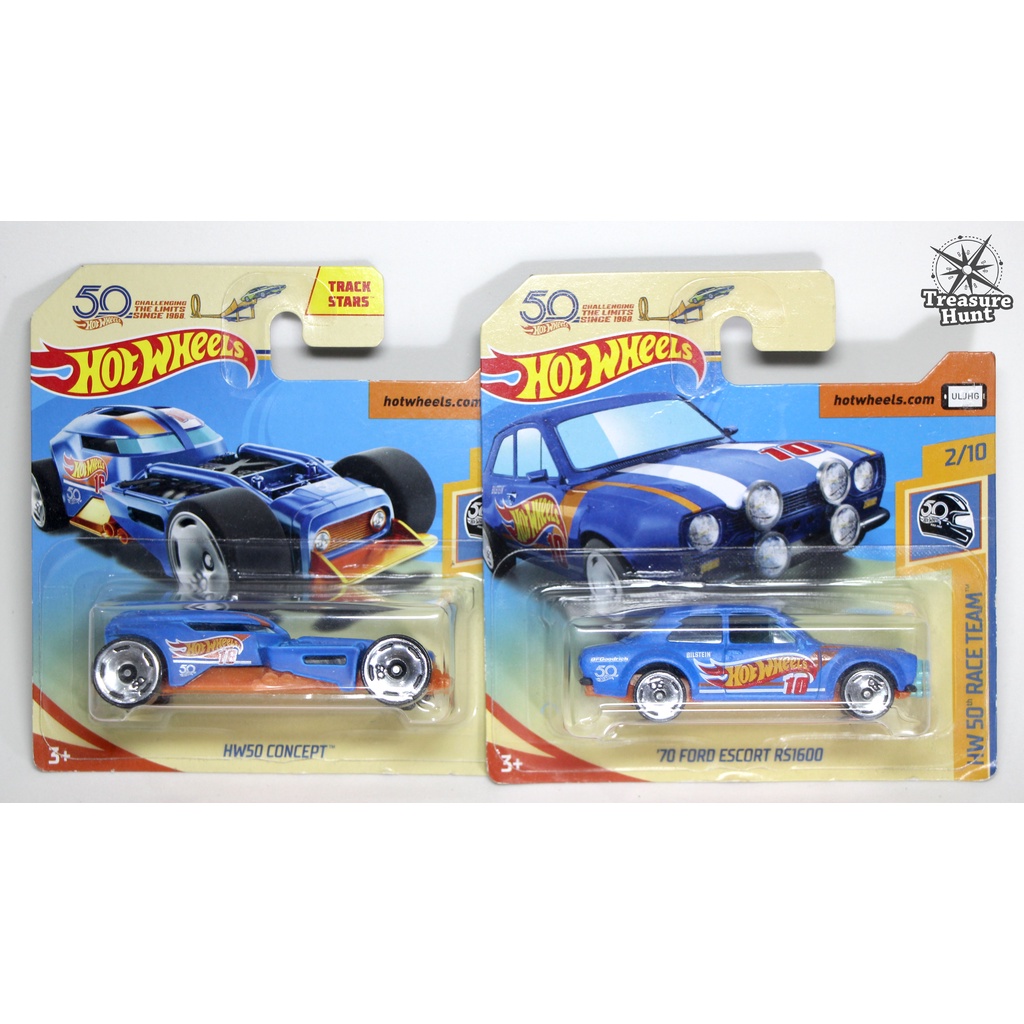 2 Hot Wheels 50 anos HW Race Team HW50 Concept 9 10 70 Ford