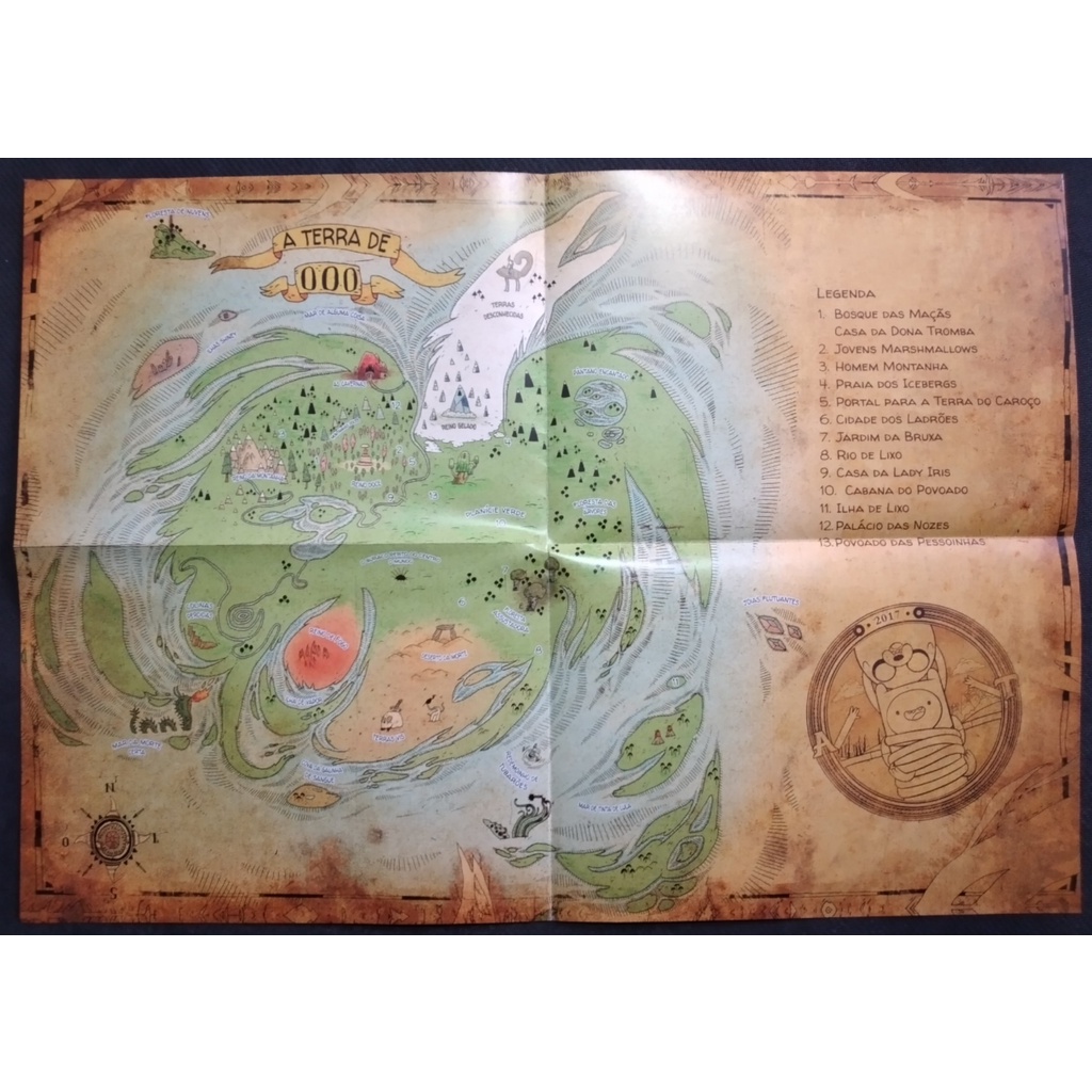 Hora da Aventura Livro de Regras (Ficha + mapa) - Livro de RPG ...
