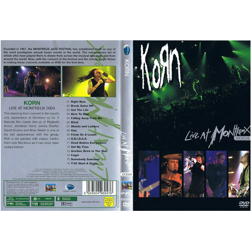 Korn - Live At Montreux 2004 | Shopee Brasil