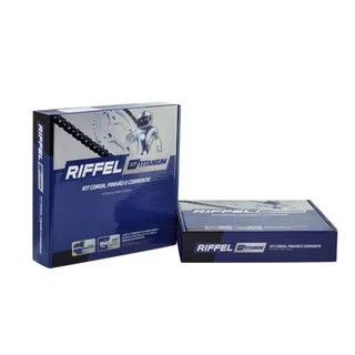 Kit Relação Riffel Biz 100 C100+ 1998 1999 2000 2001 2002 2003 2004 2005 Titanium Aço 1045