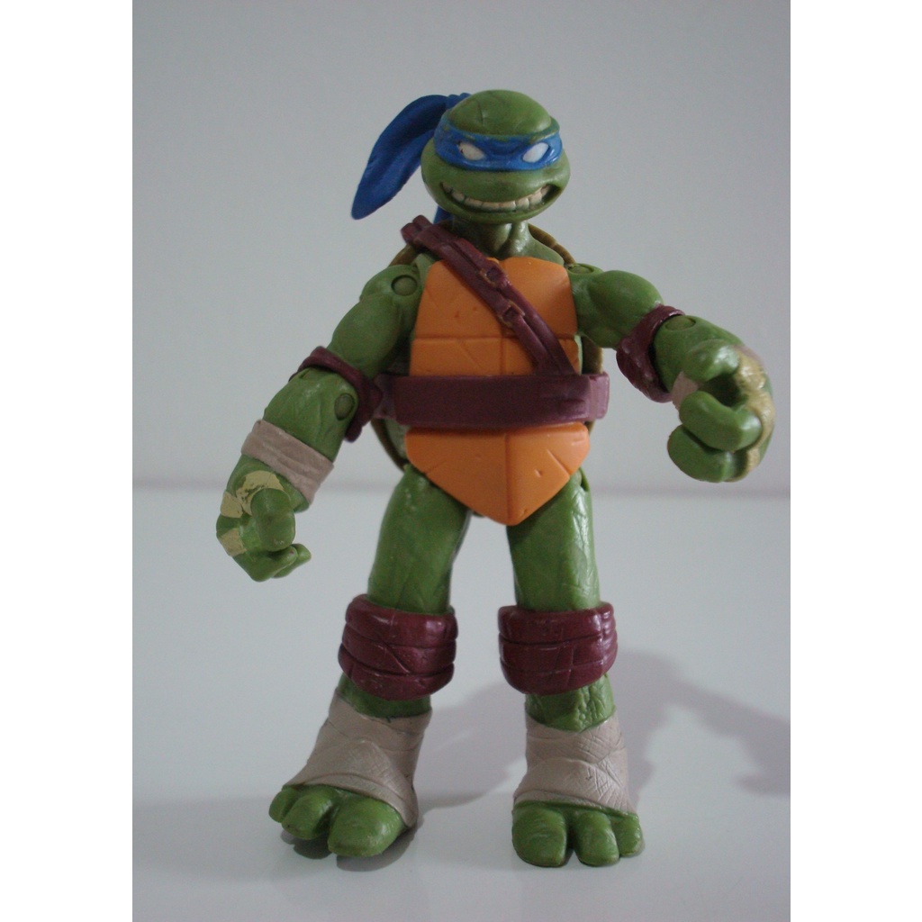 Boneco Tartaruga Ninja Leonardo - Playmates 2012 #2 | Shopee Brasil