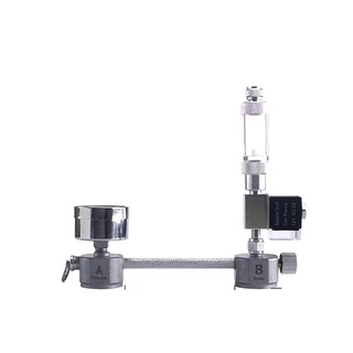Kit Gerador Co2 Caseiro Válvula Segurança Solenoide Completo