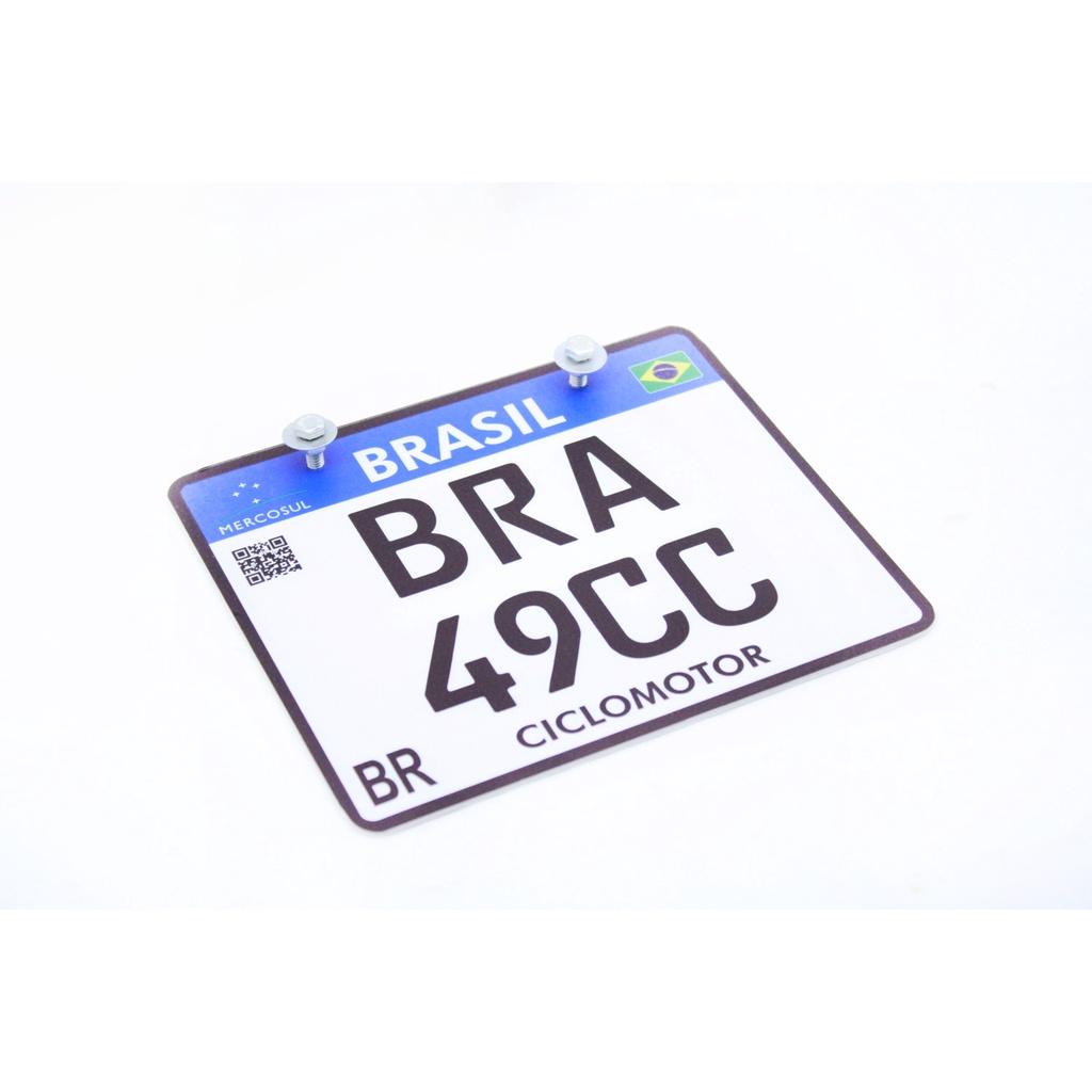 Placa Decorativa Moto Nem Pede 244 Grau