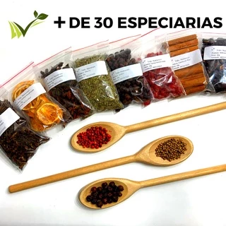 Especiarias Para Gin Chá Drinks Aperitivos - 100g REFIL