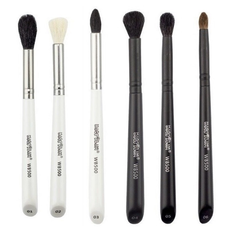 Pinceis Macrilan olhos sombra esfumar modelos WB500 Macrilan pincel ...