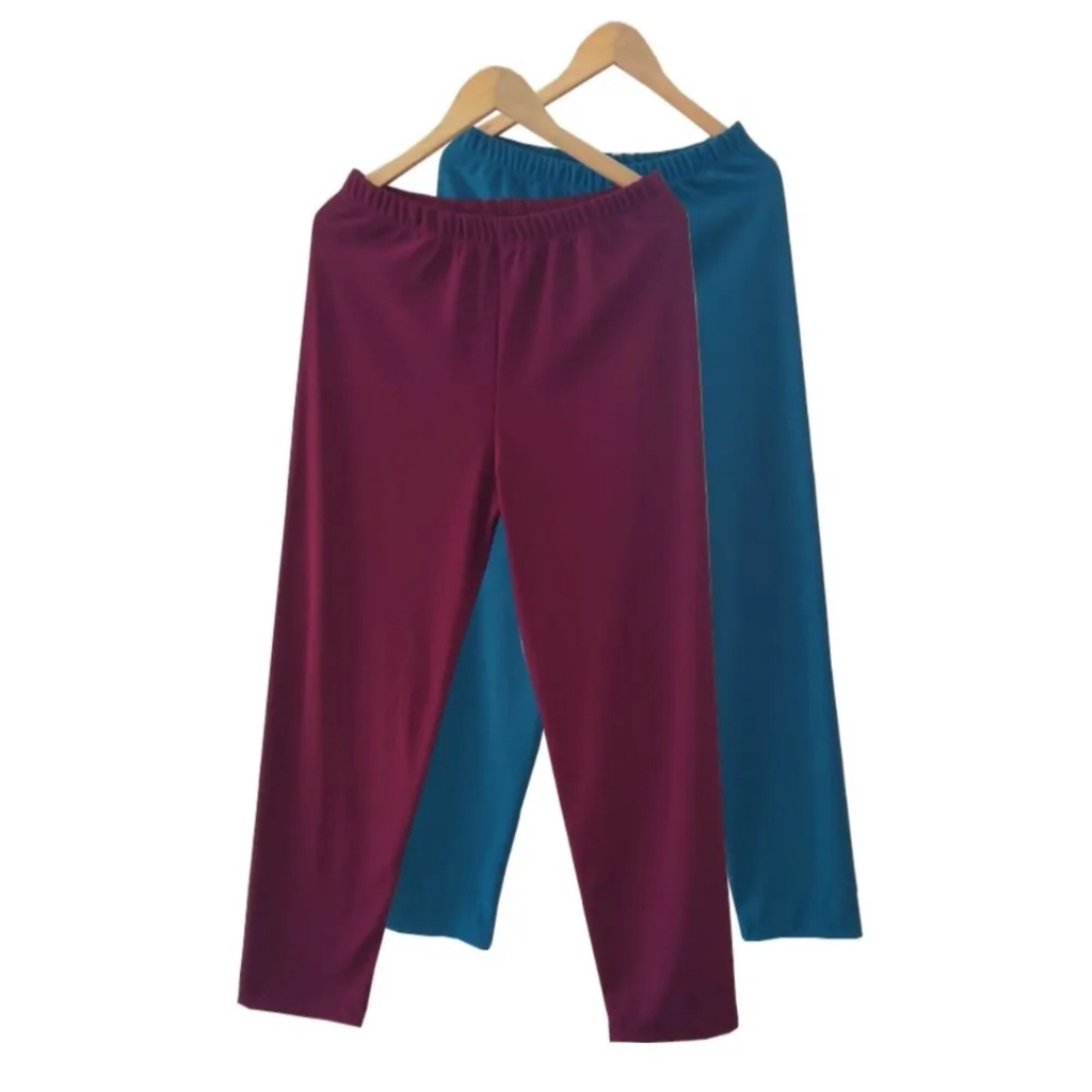 Calça de store gorgurão para senhora