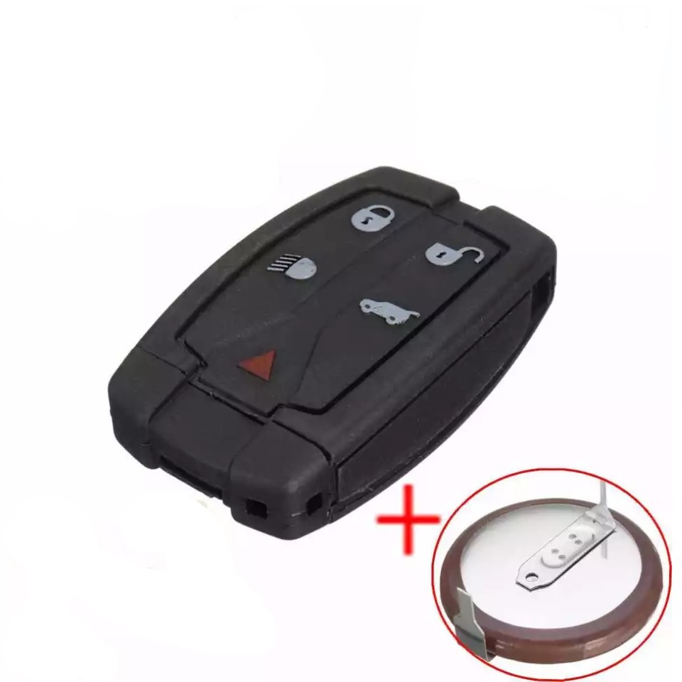 Capa Chave Land Rover Freelander 2 + Bateria Recarregável