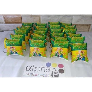 30 almochaveiros personalizado arte frente e verso em Oferta na Shopee