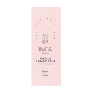 Incenso Terapêutico Jasmim e Mandarim Inca Aromas 60g