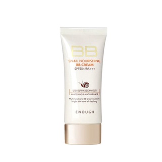 enough snail nourishing bb cream 50g spf50+ pa+++