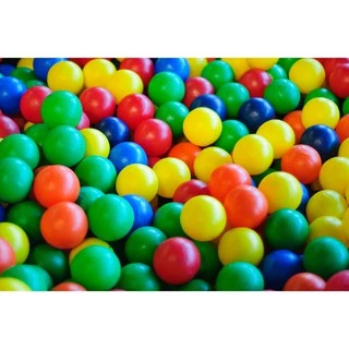 150 Bolinha Plástica Colorida Para Piscina de Bolinhas Criança 76mm