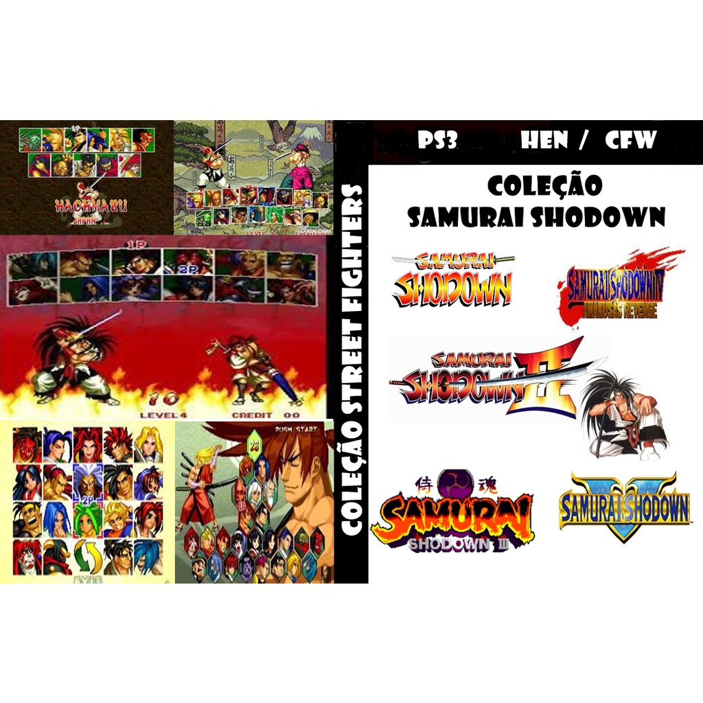 Samurai Shodown 6 - Jogos Ps3 Psn