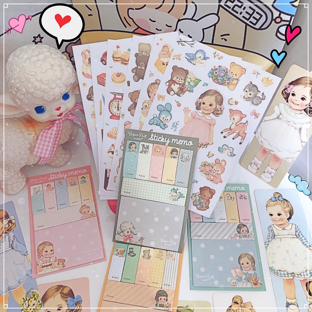 Bonecas kawaii meninas vintage material de fundo, papel higiênico decoração  diário faça você mesmo livro antigo