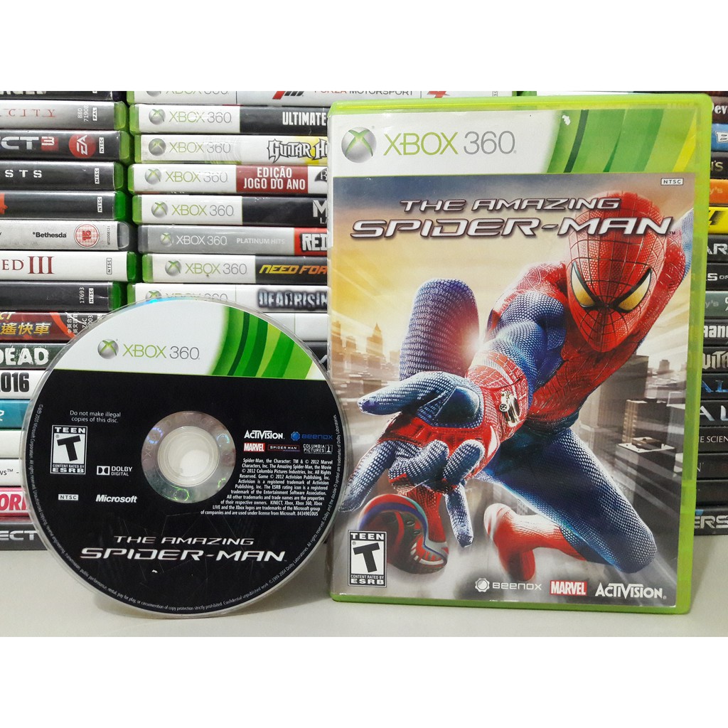 The Amazing Spider-Man Xbox 360 Jogo original Midia Fisica.