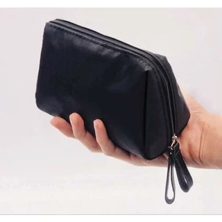 Necessaire preta para Cosméticos porta maquiagem nova espaçosa