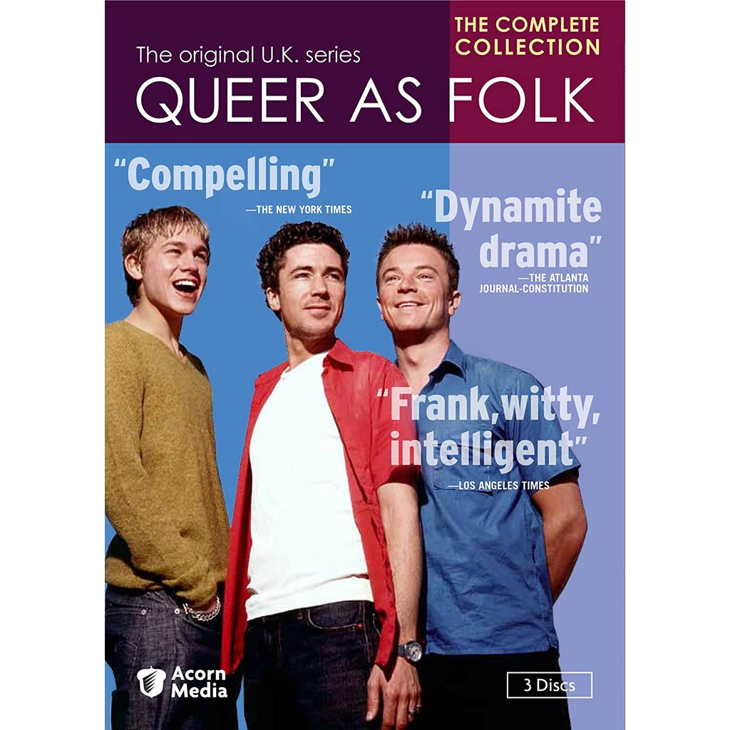 Dvd - Queer as Folk (UK) as 2 Temporadas Legendado - Com caixinha