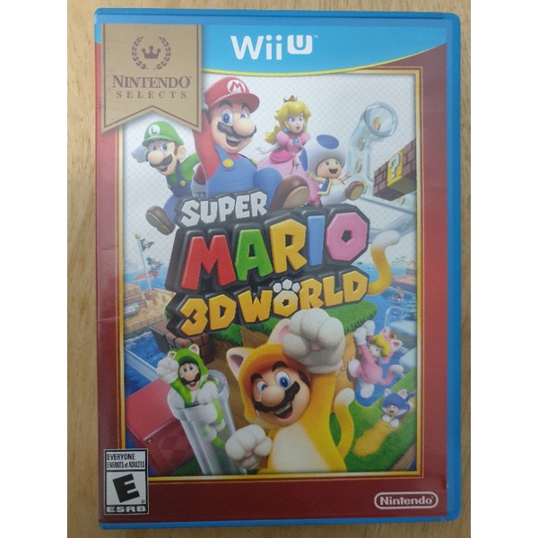 Super Mario 3D World Nintendo Selects Nintendo Wii U (Jogo Mídia