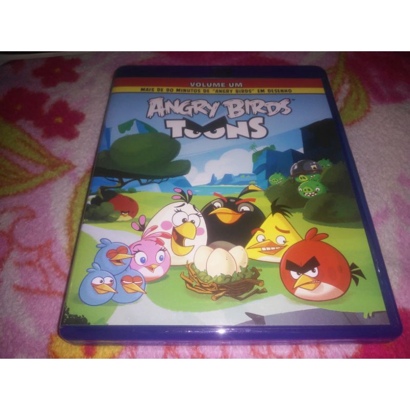 Dvd Angry Birds O Filme - Lacrado - Desenho Animado Original.