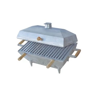 Churrasqueira de Aluminio A Bafo Grande Minas Brasil