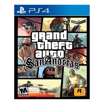 GTA San Andreas Ps4 Original - Escorrega o Preço