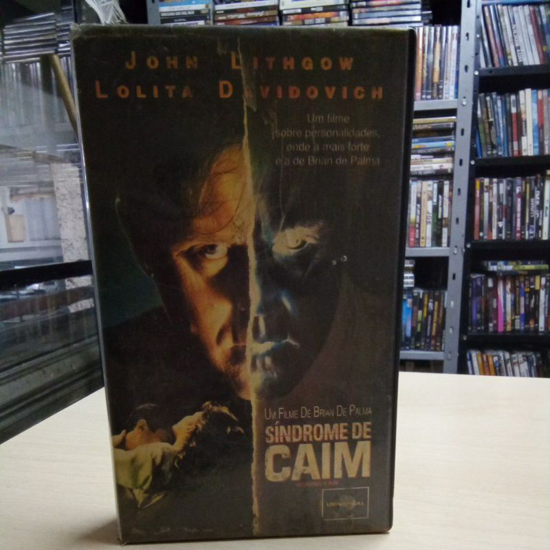 Fita VHS Síndrome De Caim | Shopee Brasil