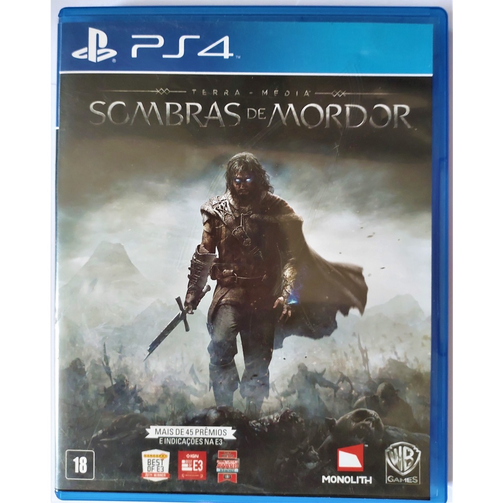 Terra-Média: Sombras de Mordor (Edição Jogo do Ano) para PS4 - Seminovo