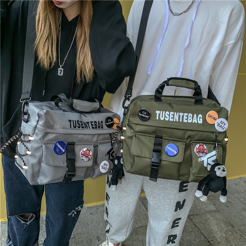 Bolsa Transversal Masculina Impermeável De Grande Capacidade Para Presente De Aniversário